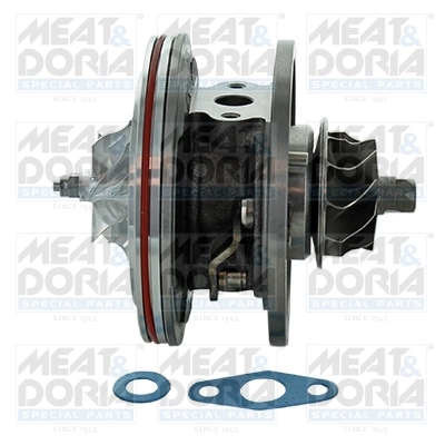 Core assembly, turbocharger